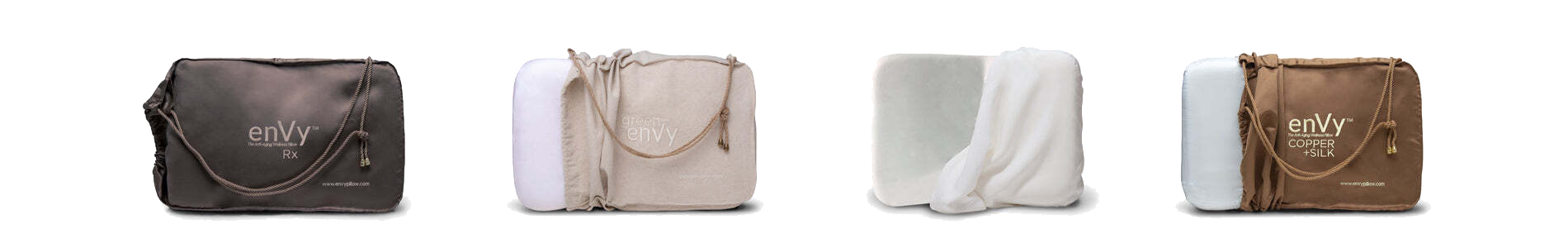 The Sustainable Natural Latex Wellness Pillows by enVy®