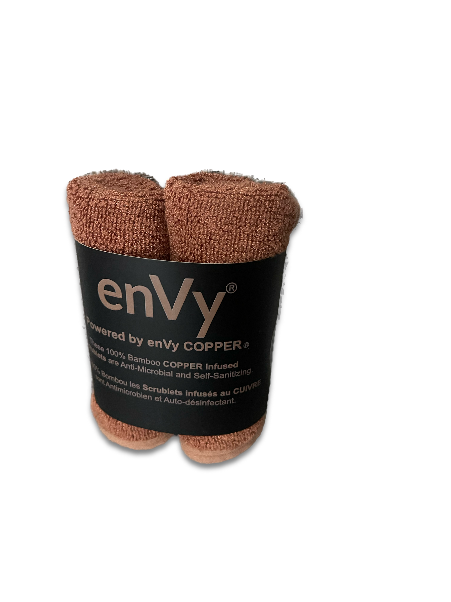 COPPER-infused Self Cleaning Washcloths - The Scrublets by enVy