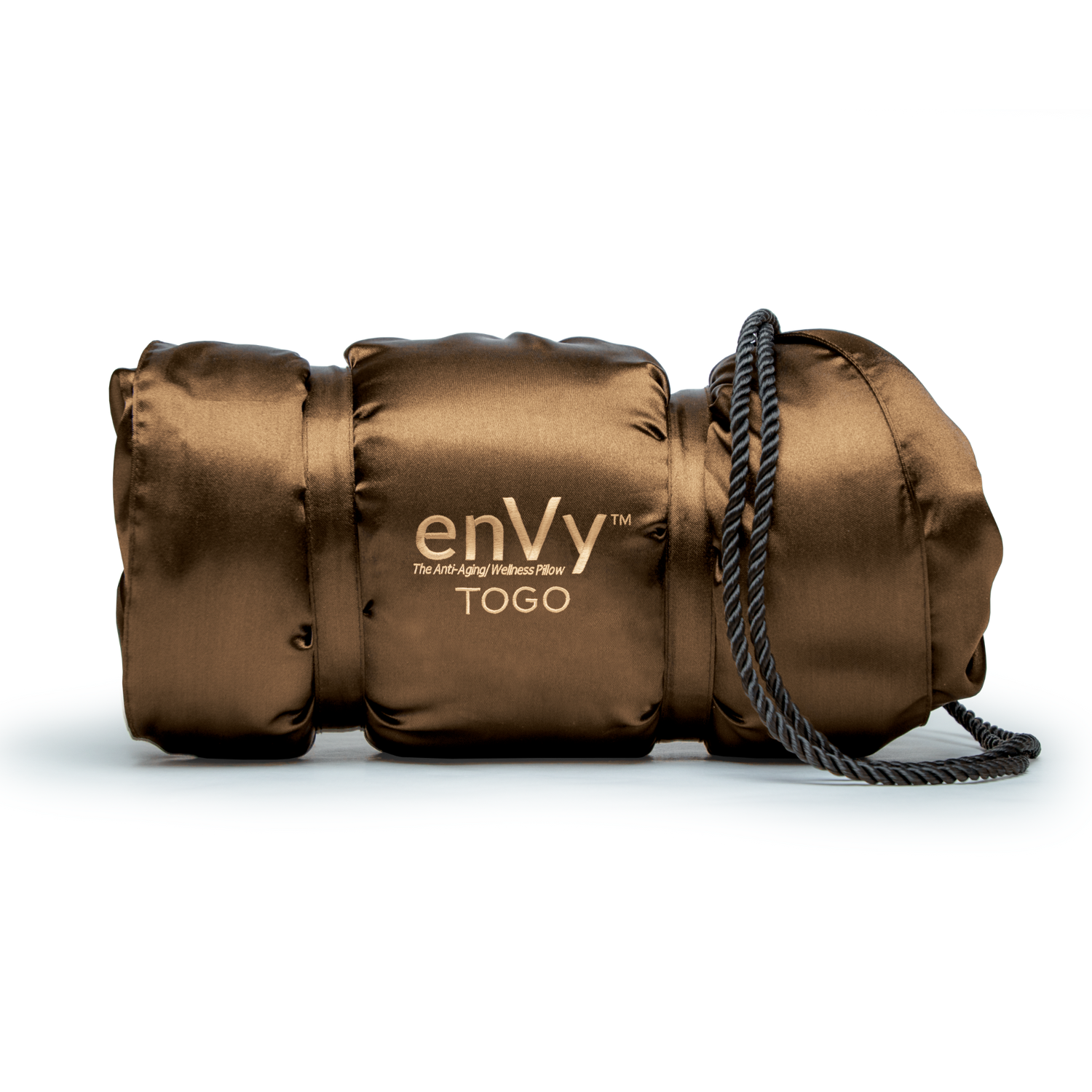 enVy® TO GO Travel Pillow (With COPPER infused Mulberry SILK Pillowcase )