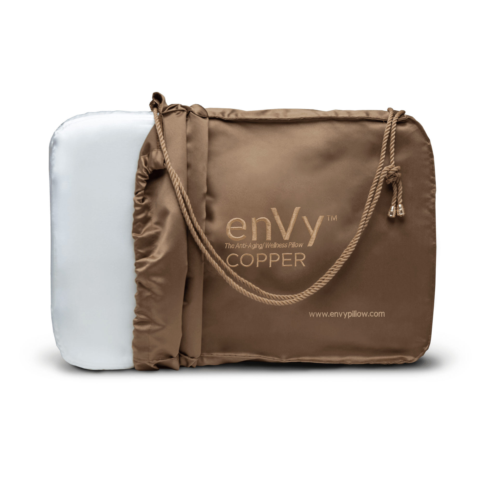 Natural Latex Pillow with COPPER infused TENCEL by enVy