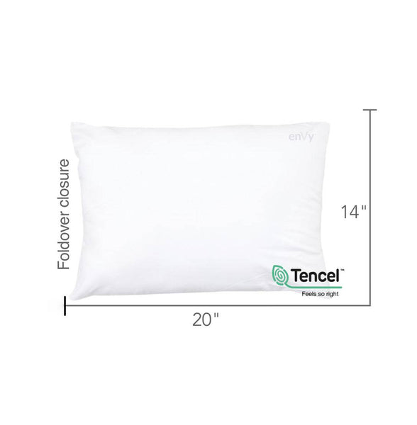 TENCEL Pillowcase for Travel Pillows by enVy enVy Pillow